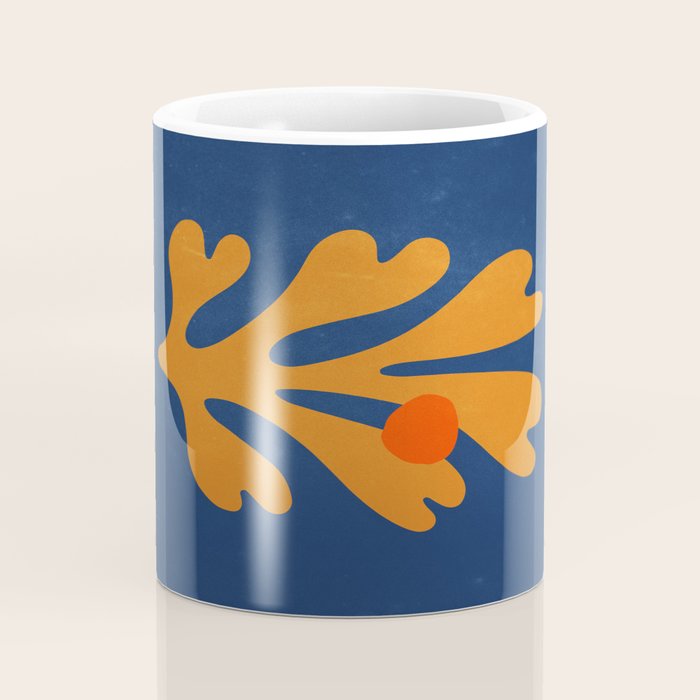 Indigo Sun: Paper Cutouts Matisse Edition Coffee Mug Gallery Image 4
