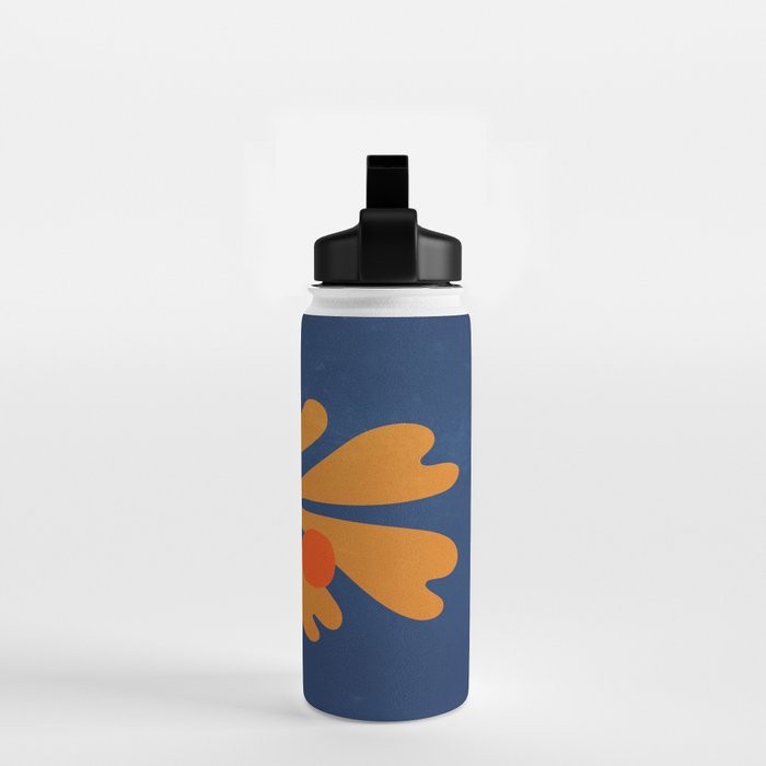 Indigo Sun: Paper Cutouts Matisse Edition Water Bottle Gallery Image 2