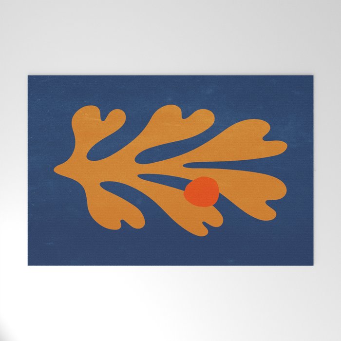 Indigo Sun: Paper Cutouts Matisse Edition Welcome Mat Gallery Image 1
