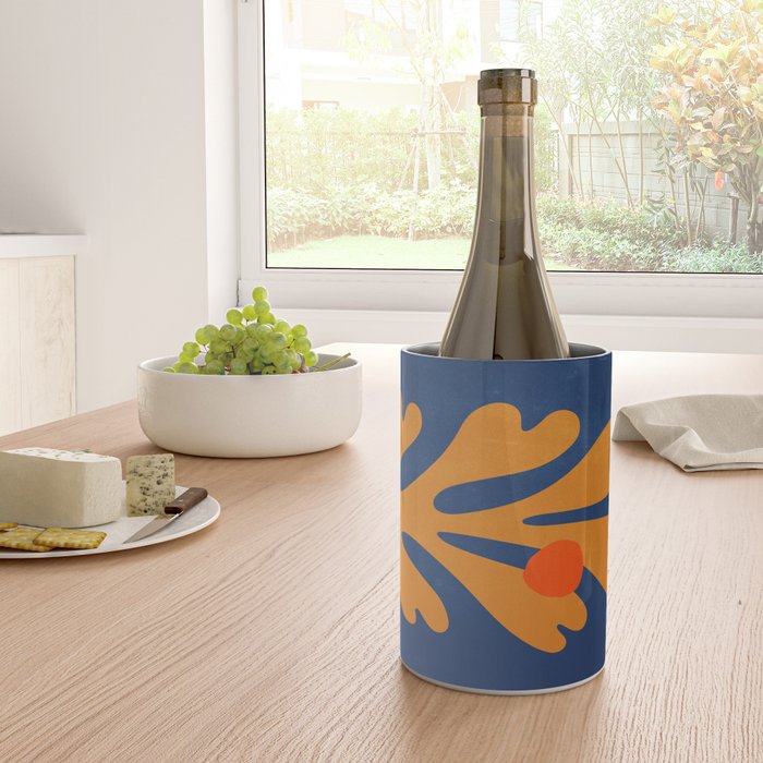 Indigo Sun: Paper Cutouts Matisse Edition Wine Chiller Gallery Image 4
