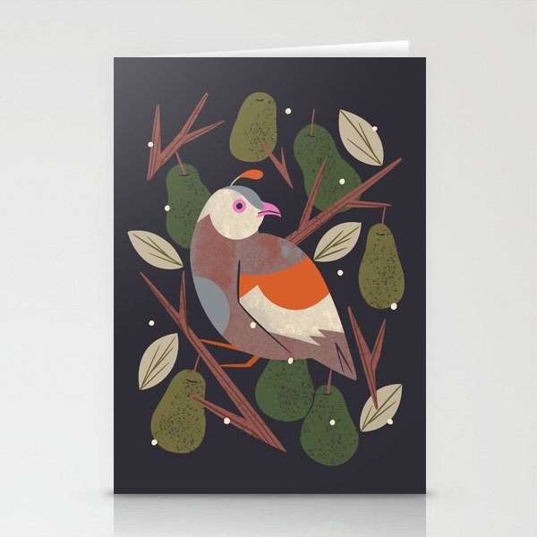 Partridge in a Pear Tree Stationery Card Gallery Image 1
