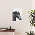 Black Beauty - Minimalist Black and White Photography Poster Gallery Image 2