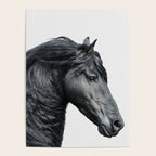 Black Beauty - Minimalist Black and White Photography Poster Gallery Image 4
