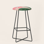 Spring Pink Flower Stool Gallery Image 1
