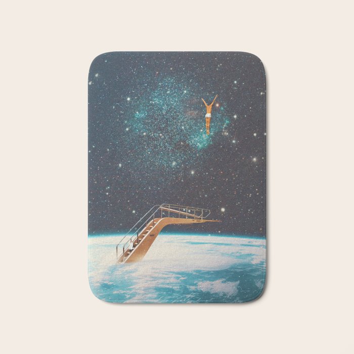 Dive into a Fresh World Bath Mat Gallery Image 1