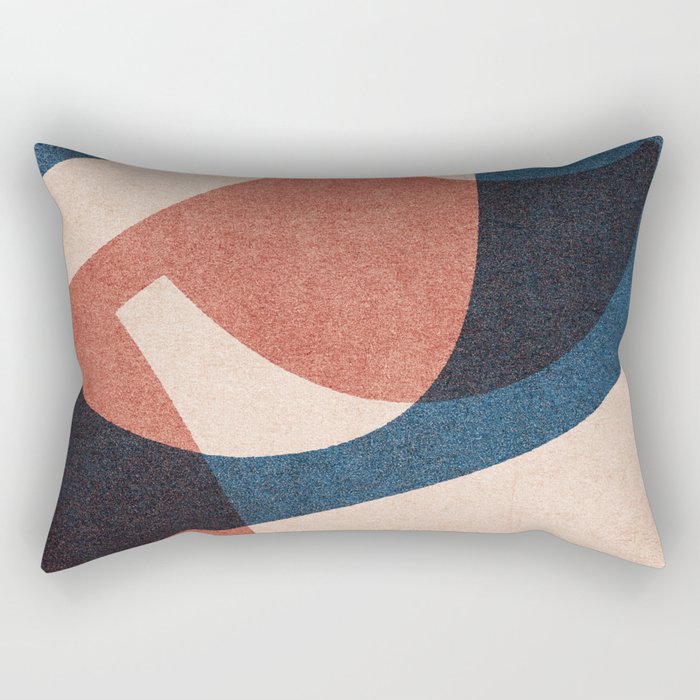 ABSTRACT ALPHABET / Gothic F Rectangular Pillow Gallery Image 1
