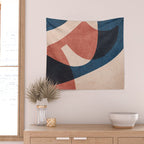 ABSTRACT ALPHABET / Gothic F Wall Tapestry Gallery Image 2