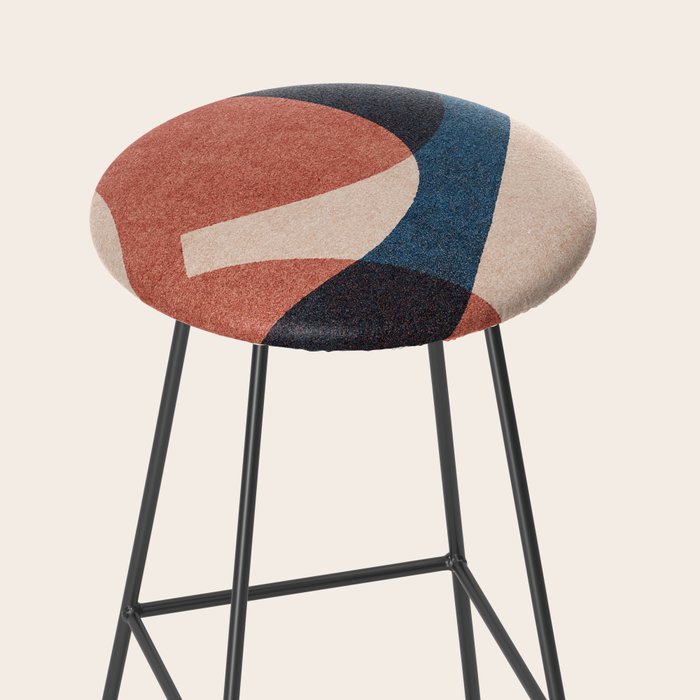 ABSTRACT ALPHABET / Gothic F Stool Gallery Image 2