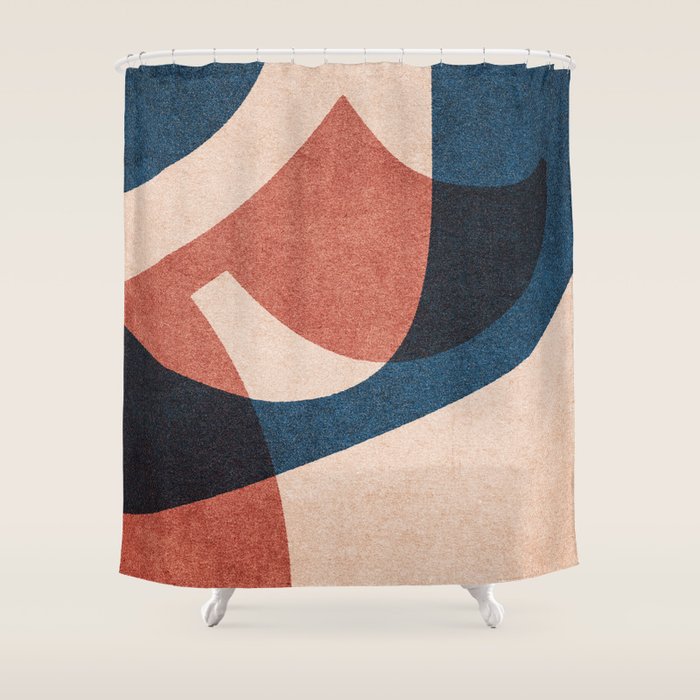 ABSTRACT ALPHABET / Gothic F Shower Curtain Gallery Image 1