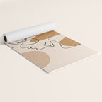 Abstract Faces 4  Yoga Mat Gallery Image 2