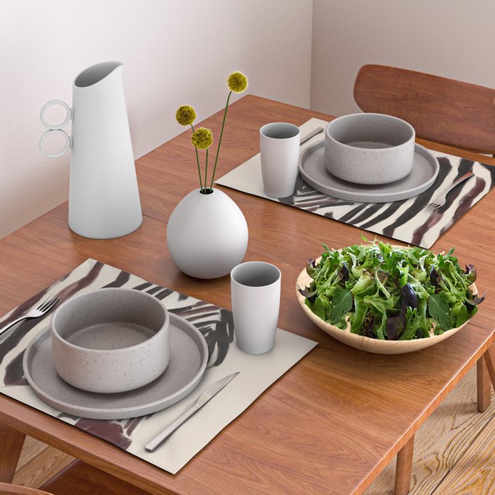 Zebra Placemat Gallery Image 2