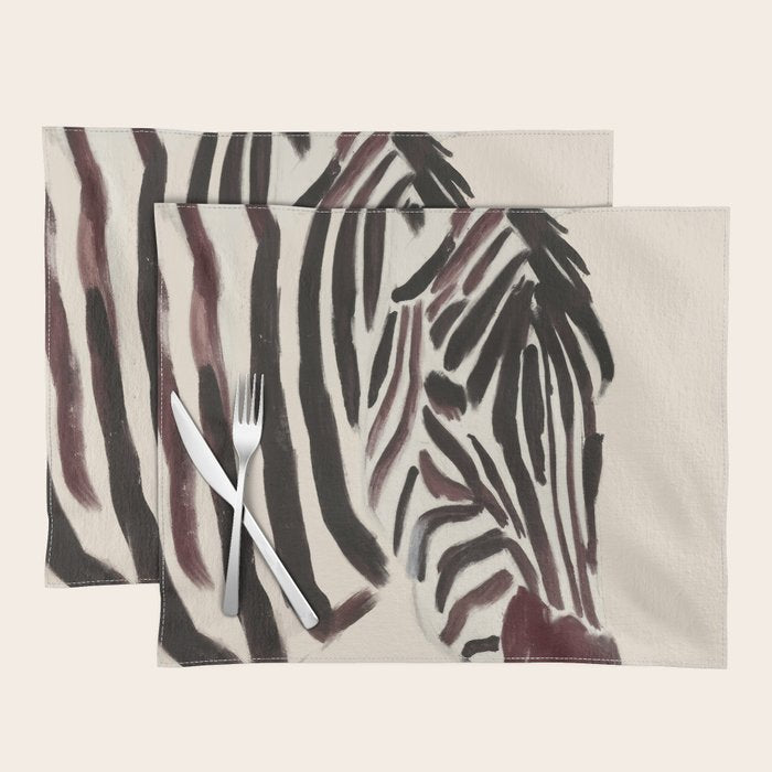 Zebra Placemat Gallery Image 1