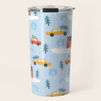 Winter village  Travel Mug Gallery Image 1