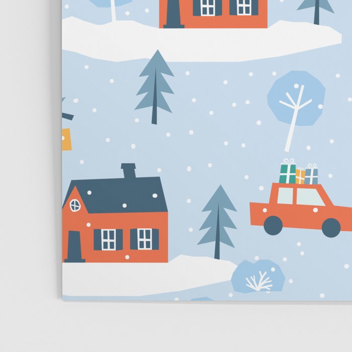 Winter village  Poster Gallery Image 3