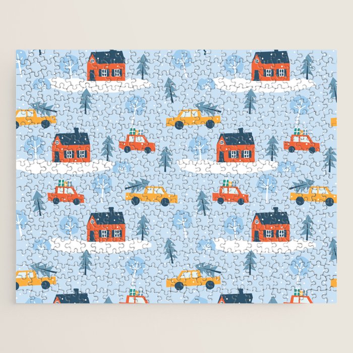 Winter village  Jigsaw Puzzle Gallery Image 1