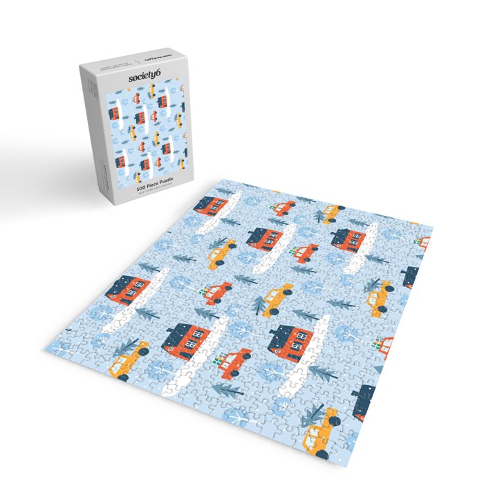 Winter village  Jigsaw Puzzle Gallery Image 2
