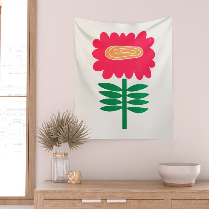 The Wildflower Wall Tapestry Gallery Image 2