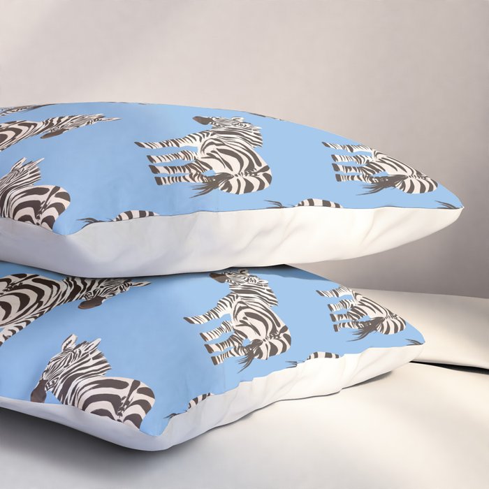 Zebra Pillow Sham Gallery Image 3