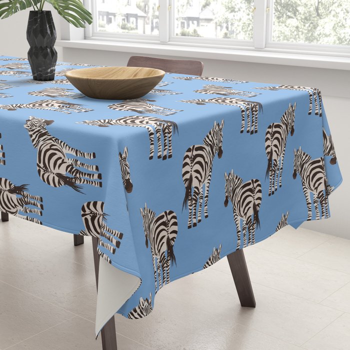 Zebra Tablecloth Gallery Image 3