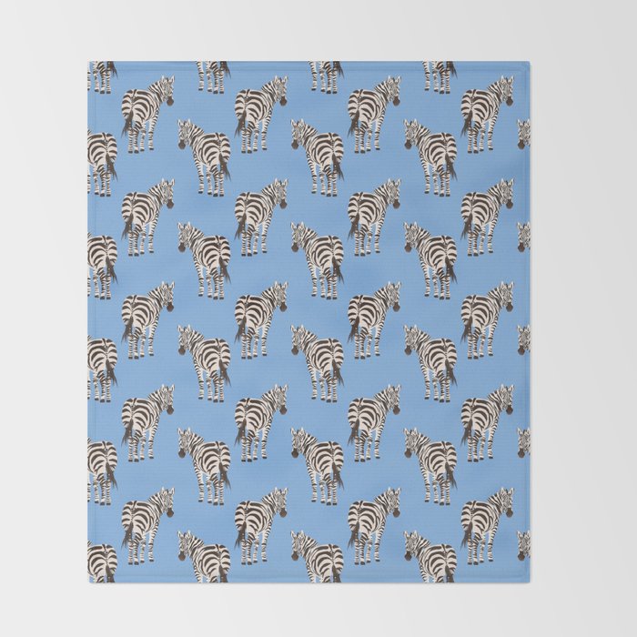 Zebra Throw Blanket Gallery Image 2
