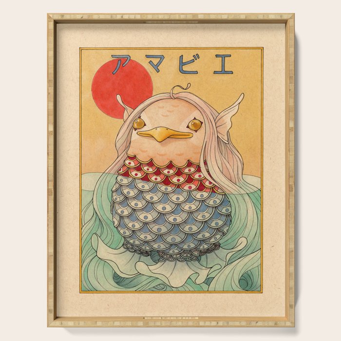 Amabie Serving Tray Gallery Image 1