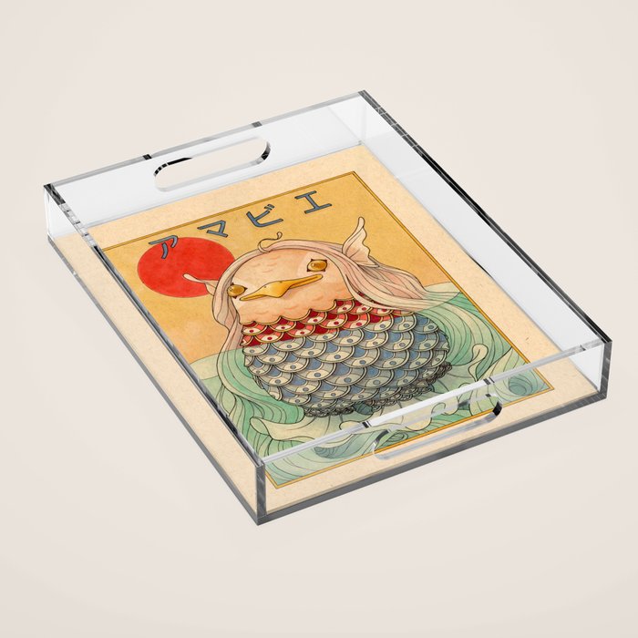 Amabie Acrylic Tray Gallery Image 1