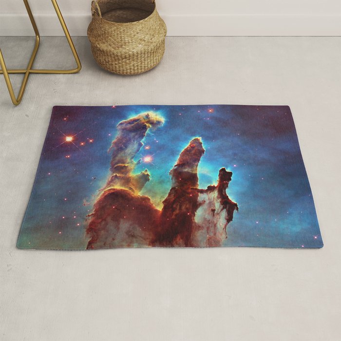 Hubble Telescope: Pillars of Creation Rug Gallery Image 1