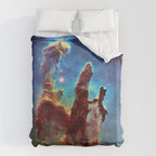 Hubble Telescope: Pillars of Creation Duvet Cover Gallery Image 6