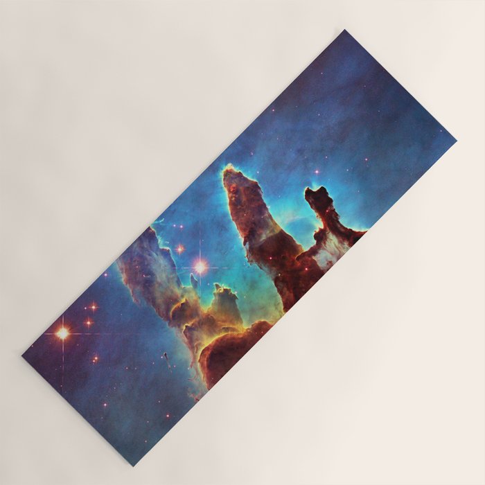 Hubble Telescope: Pillars of Creation Yoga Mat Gallery Image 1