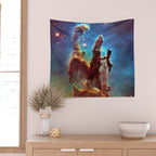 Hubble Telescope: Pillars of Creation Wall Tapestry Gallery Image 2