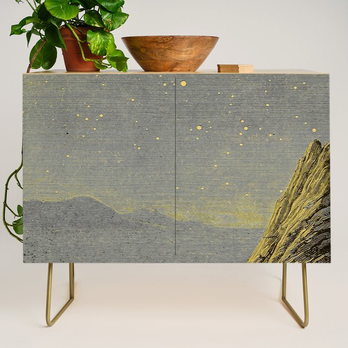Astronomy for amateurs - 1904 Star Night Sky Landscape Credenza Gallery Image 1