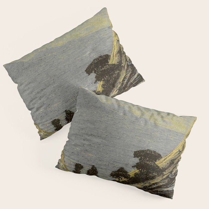 Astronomy for amateurs - 1904 Star Night Sky Landscape Pillow Sham Gallery Image 3