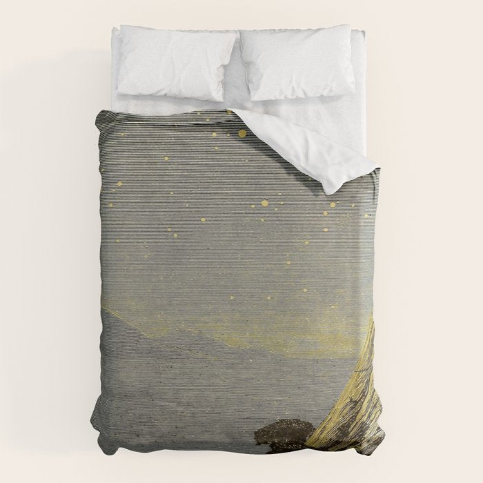 Astronomy for amateurs - 1904 Star Night Sky Landscape Duvet Cover Gallery Image 6