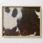 Cowhide Farmhouse Decor  Serving Tray Gallery Image 1