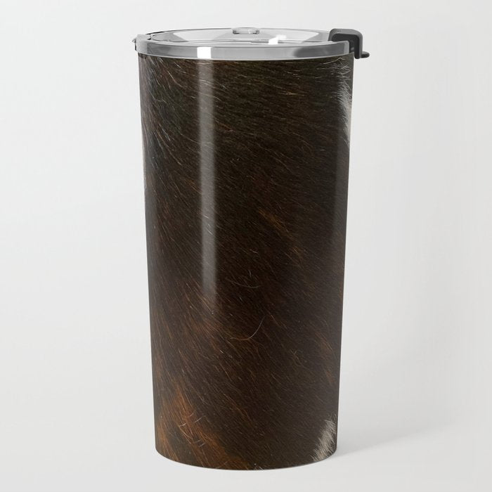 Cowhide Farmhouse Decor  Travel Mug Gallery Image 2