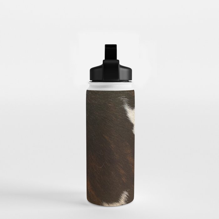 Cowhide Farmhouse Decor  Water Bottle Gallery Image 2