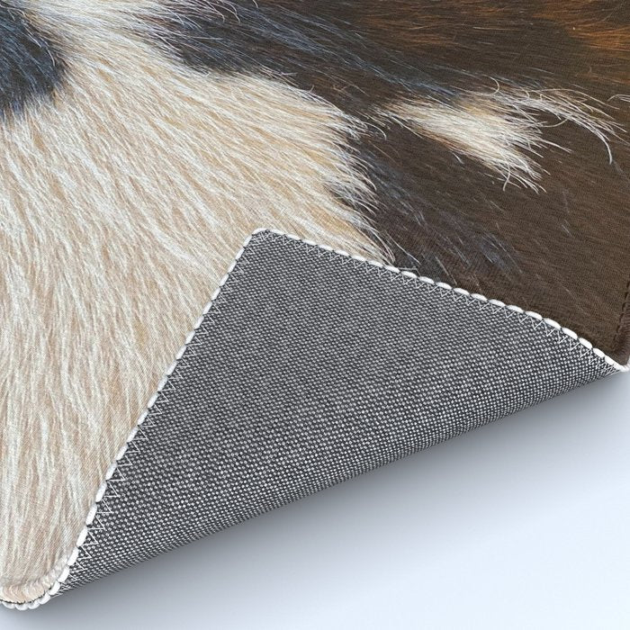 Cowhide Farmhouse Decor  Rug Gallery Image 4