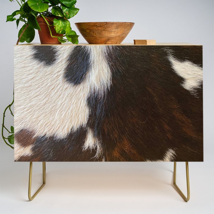 Cowhide Farmhouse Decor  Credenza Gallery Image 1