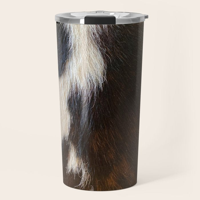 Cowhide Farmhouse Decor  Travel Mug Gallery Image 1