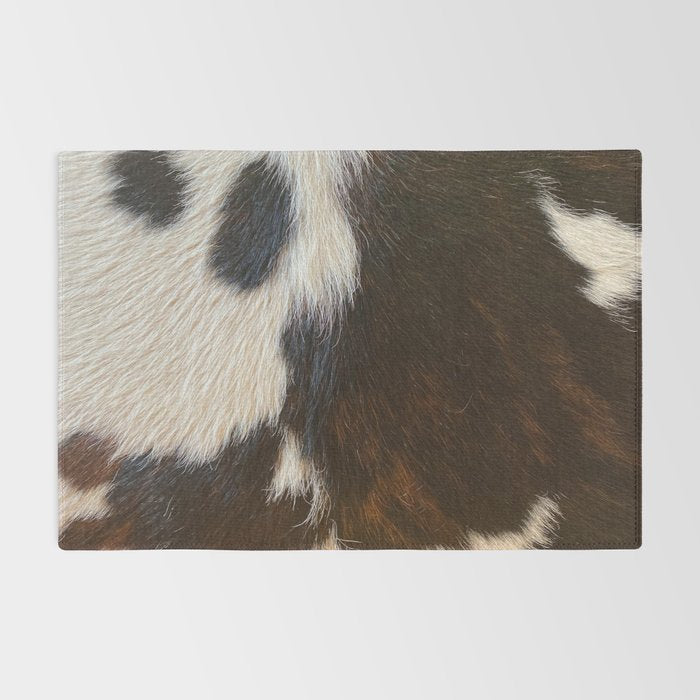 Cowhide Farmhouse Decor  Rug Gallery Image 2