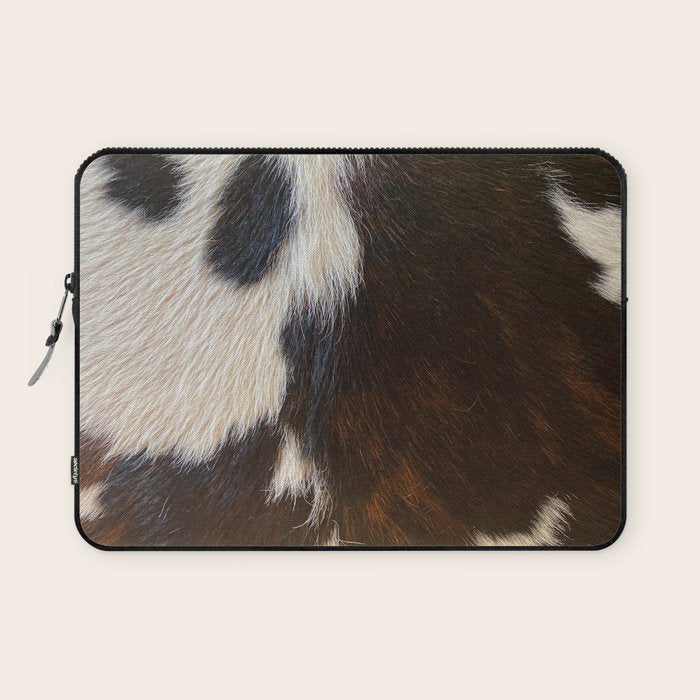 Cowhide Farmhouse Decor  Laptop Sleeve