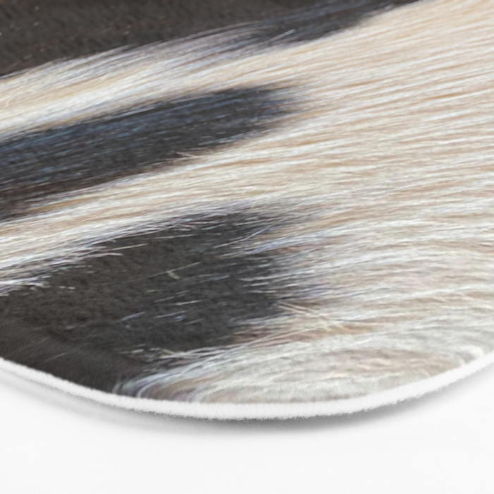Cowhide Farmhouse Decor  Bath Mat Gallery Image 3