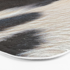 Cowhide Farmhouse Decor  Bath Mat Gallery Image 3