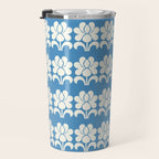 Charming Nostalgia Vintage Floral Design Travel Mug Gallery Image 3