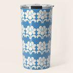 Charming Nostalgia Vintage Floral Design Travel Mug Gallery Image 1