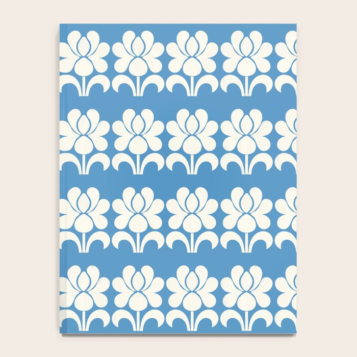 Charming Nostalgia Vintage Floral Design Notebook Gallery Image 4