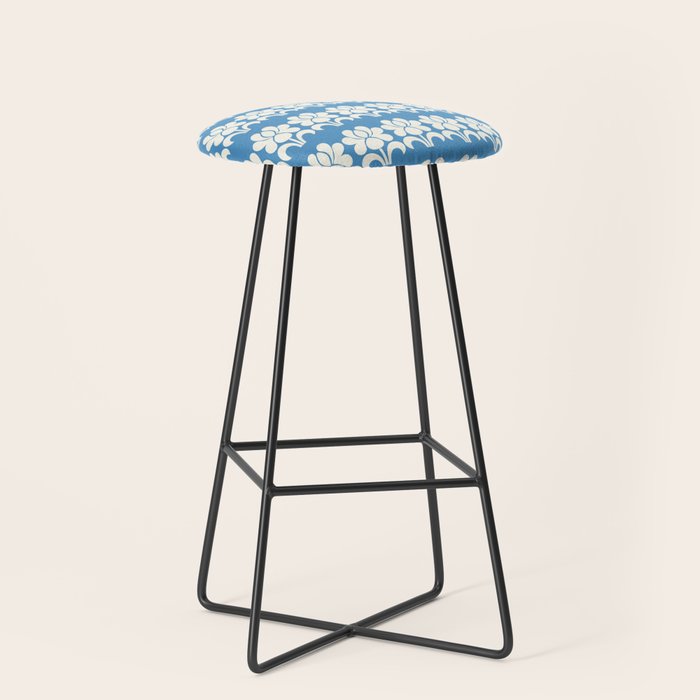Charming Nostalgia Vintage Floral Design Stool Gallery Image 1
