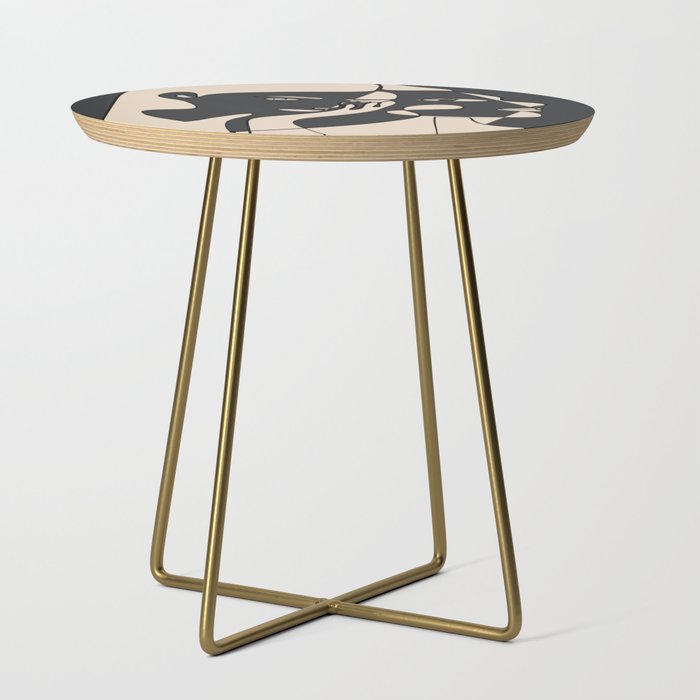 Abstract Faces 14 Side Table Gallery Image 1