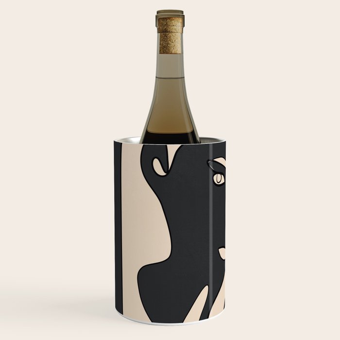 Abstract Faces 14 Wine Chiller Gallery Image 2