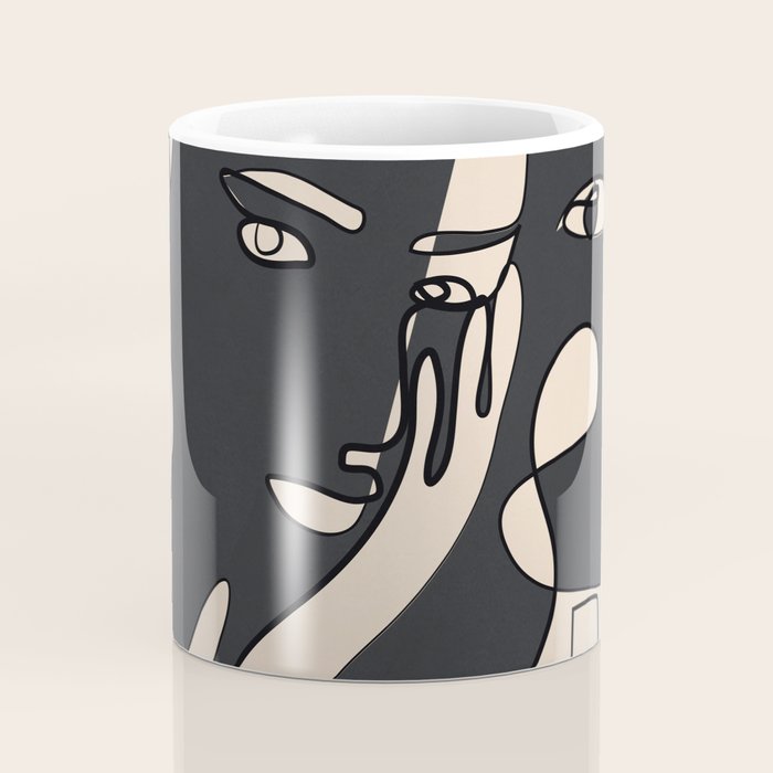 Abstract Faces 14 Coffee Mug Gallery Image 4